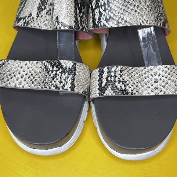 Cole Haan Zerogrand Criss Cross Comfort Sandals Snakeskin Women's Size 10 B - Picture 9 of 15